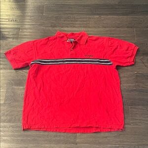 Chaps Ralph Lauren Heavy Weight Pique Short Sleeve Polo Shirt Vintage Mens XL